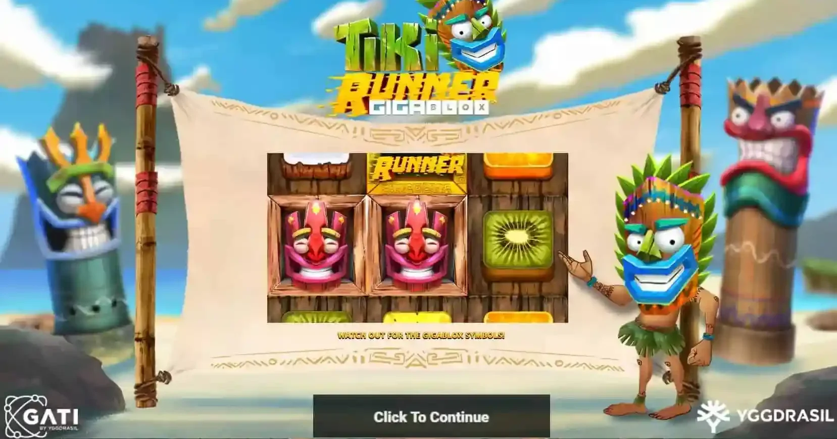 Tiki Runner GigaBlox gameplay