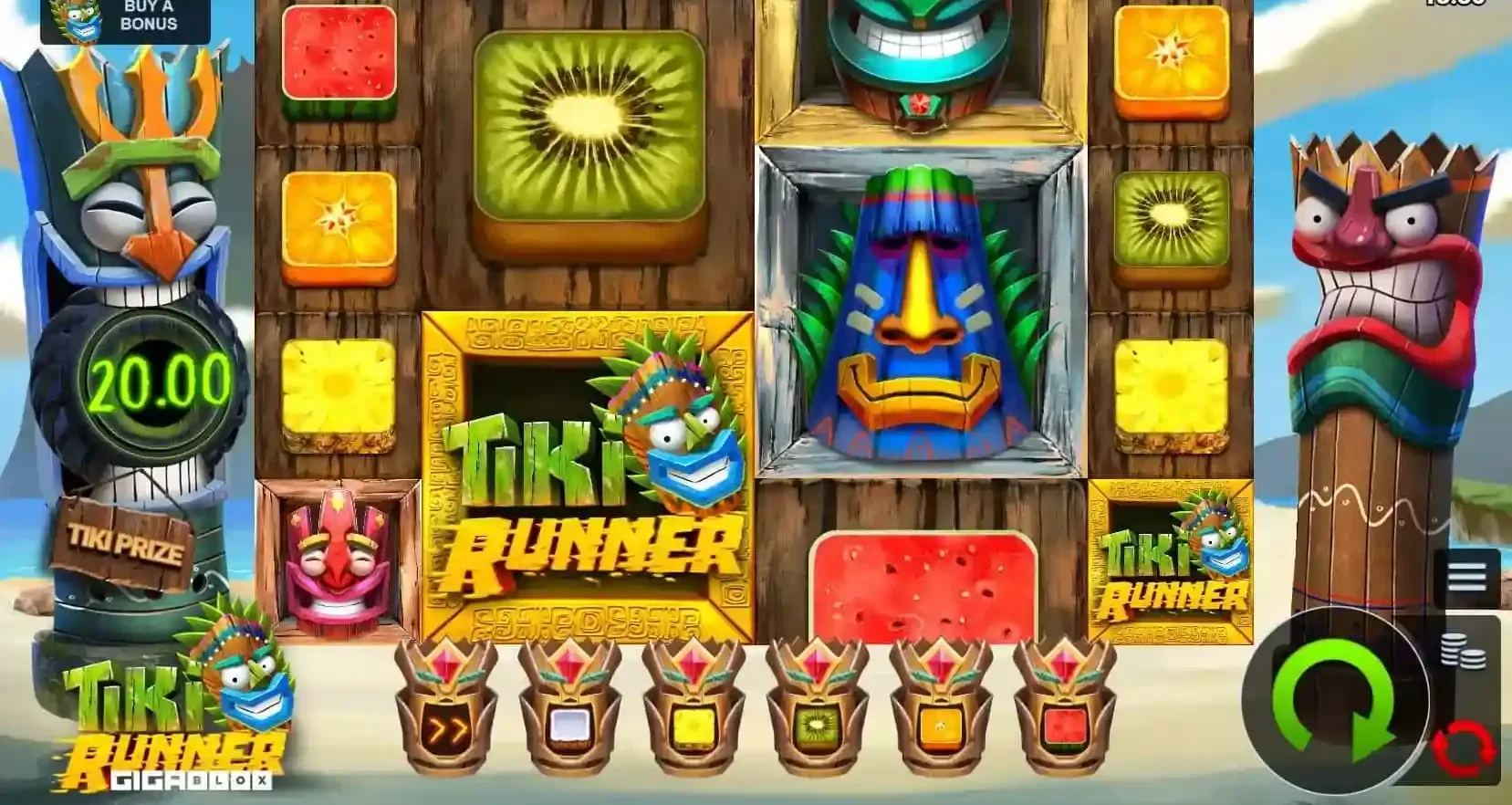 Tiki Runner GigaBlox gameplay